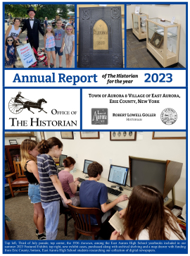 2023-Annual Report of the Aurora Town Historian-Cover.jpg